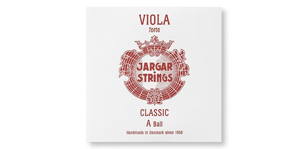 Jargar / CLASSIC Viola Strings, A-line, forte, ball end