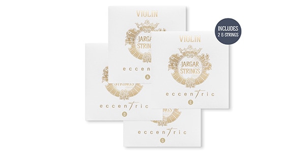 Jargar / ECCENTRIC Violin String Set Includes 2 E-Strings