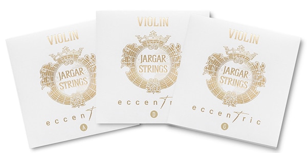 Jargar ( ヤーガー ) ECCENTRIC バイオリン弦 ADGセット ミディアム