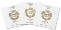 Jargar / SUPERIOR バイオリン弦 ADGセット ミディアム