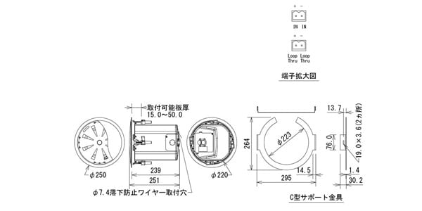JBL ( ジェービーエル )  / Control 45C/T 天井埋込型スピーカー画像2
