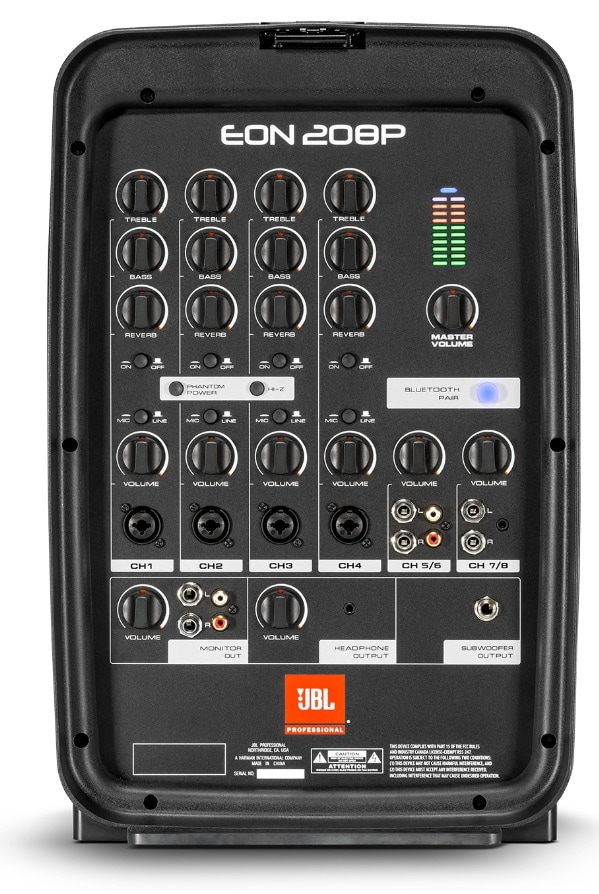 Premium Line ポータブルPAシステムの決定版 JBL EON208P