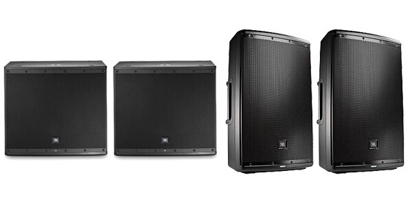 JBL/EON615 + EON618S ペアセット