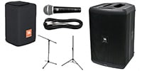 JBL / EON ONE Compact+マイク1本+マイク/スピーカースタンドセット
