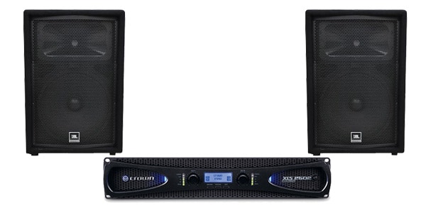 JBL ( ジェービーエル ) HARMAN PAセット JRX212 ペア + XLS1002 送料