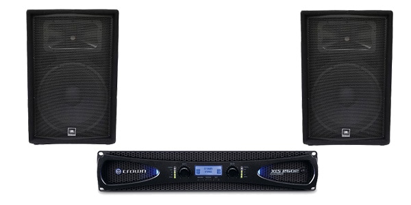 JBL ( ジェービーエル ) HARMAN PAセット JRX215 ペア + XLS1502 送料 ...