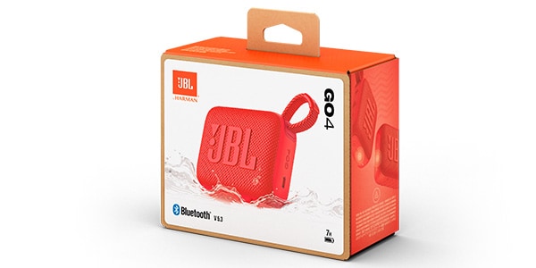 JBL ( ジェービーエル ) JBL GO 4 レッド Bluetoothスピーカー