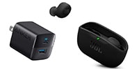 JBL / JBL WAVE BUDS 2 ブラック ＋Anker 323 Charger (33W) セット