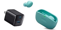 JBL / JBL WAVE BUDS 2 ブルー ＋Anker 323 Charger (33W) セット