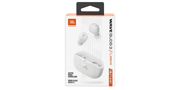 JBL / JBL WAVE BUDS 2 White Completely Wireless Earphones画像10