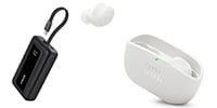 JBL / JBL WAVE BUDS 2 ホワイト ＋Anker Zolo Power Bank セット