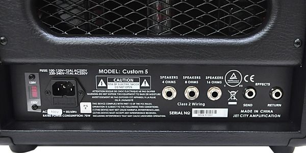JET CITY AMPLIFICATION / Custom 5 画像4