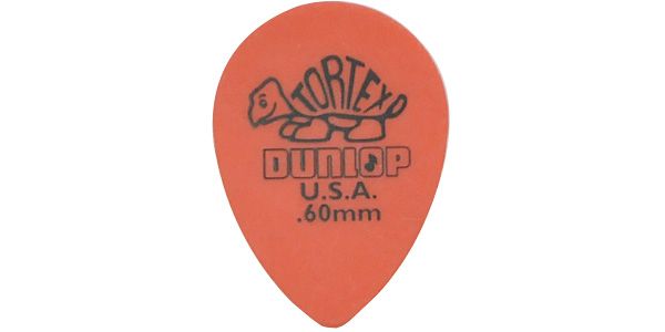 JIM DUNLOP/TORTEX SMALL TEAR DROP/0.60