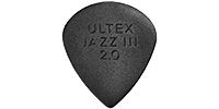 JIM DUNLOP ULTEX JAZZ3 Black 2mm