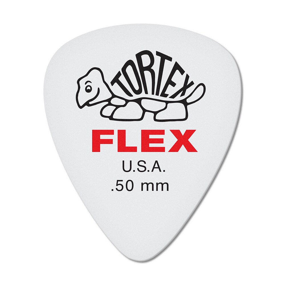 JIM DUNLOP/TORTEX FLEX STANDARD GUITAR PICK .50mm