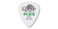 JIM DUNLOP TORTEX FLEX STANDARD GUITAR PICK .88mm