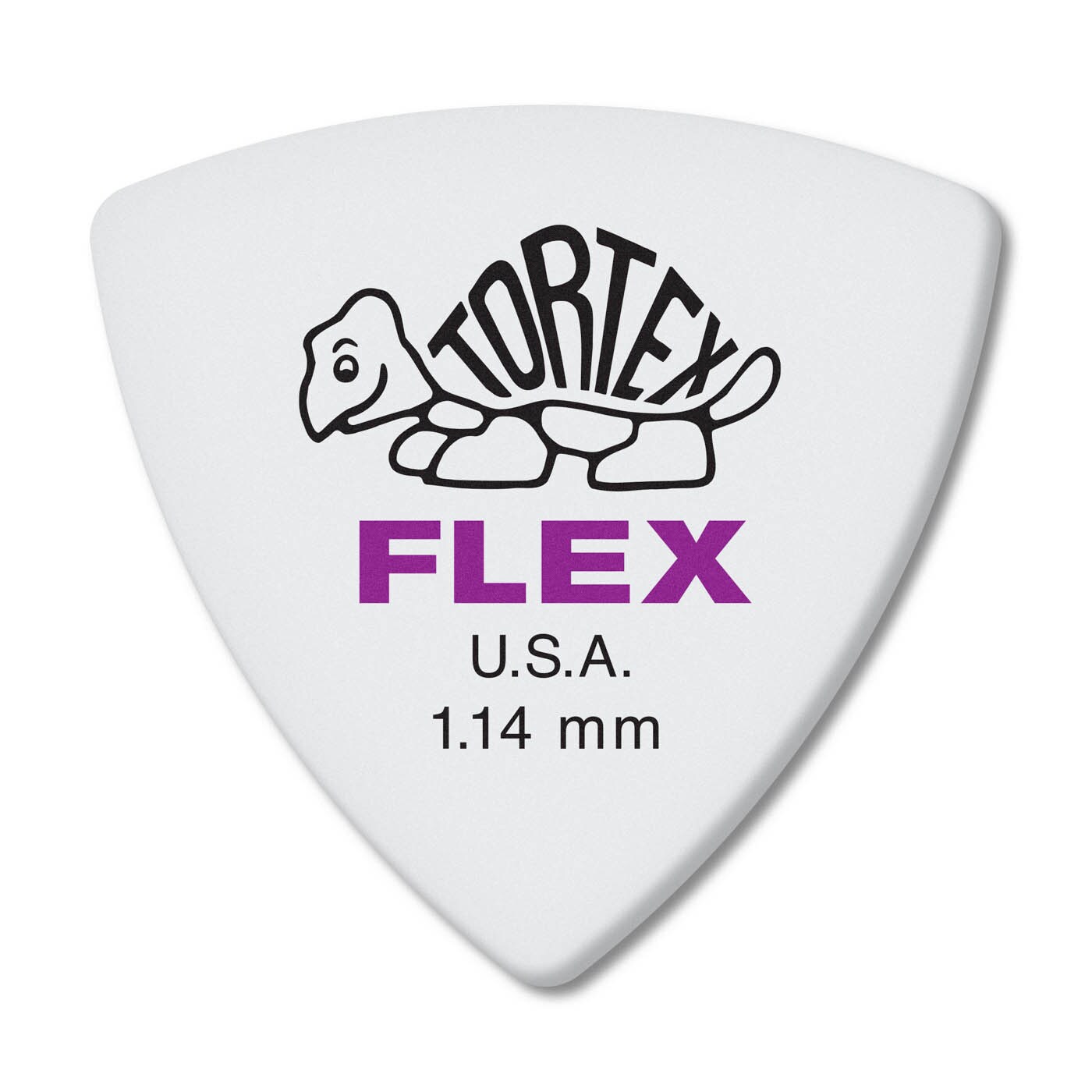 JIM DUNLOP/TORTEX FLEX TRIANGLE GUITAR PICK 1.14mm