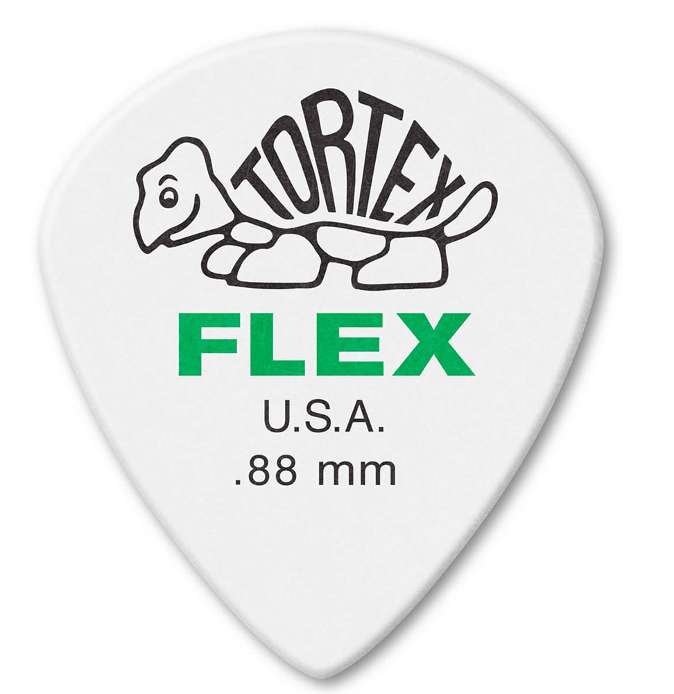 JIM DUNLOP/TORTEX FLEX JAZZ III XL GUITAR PICK .88mm