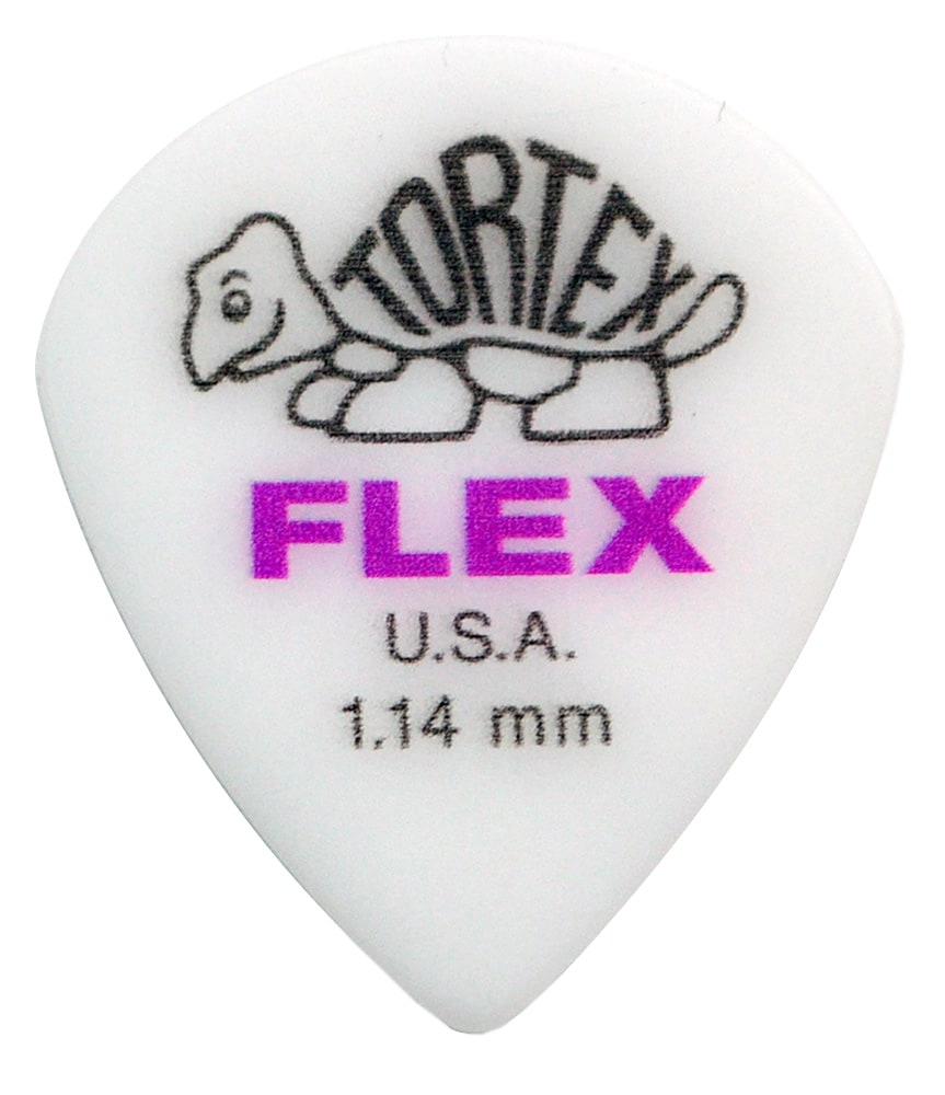 JIM DUNLOP/TORTEX FLEX JAZZ III XL GUITAR PICK 1.14mm