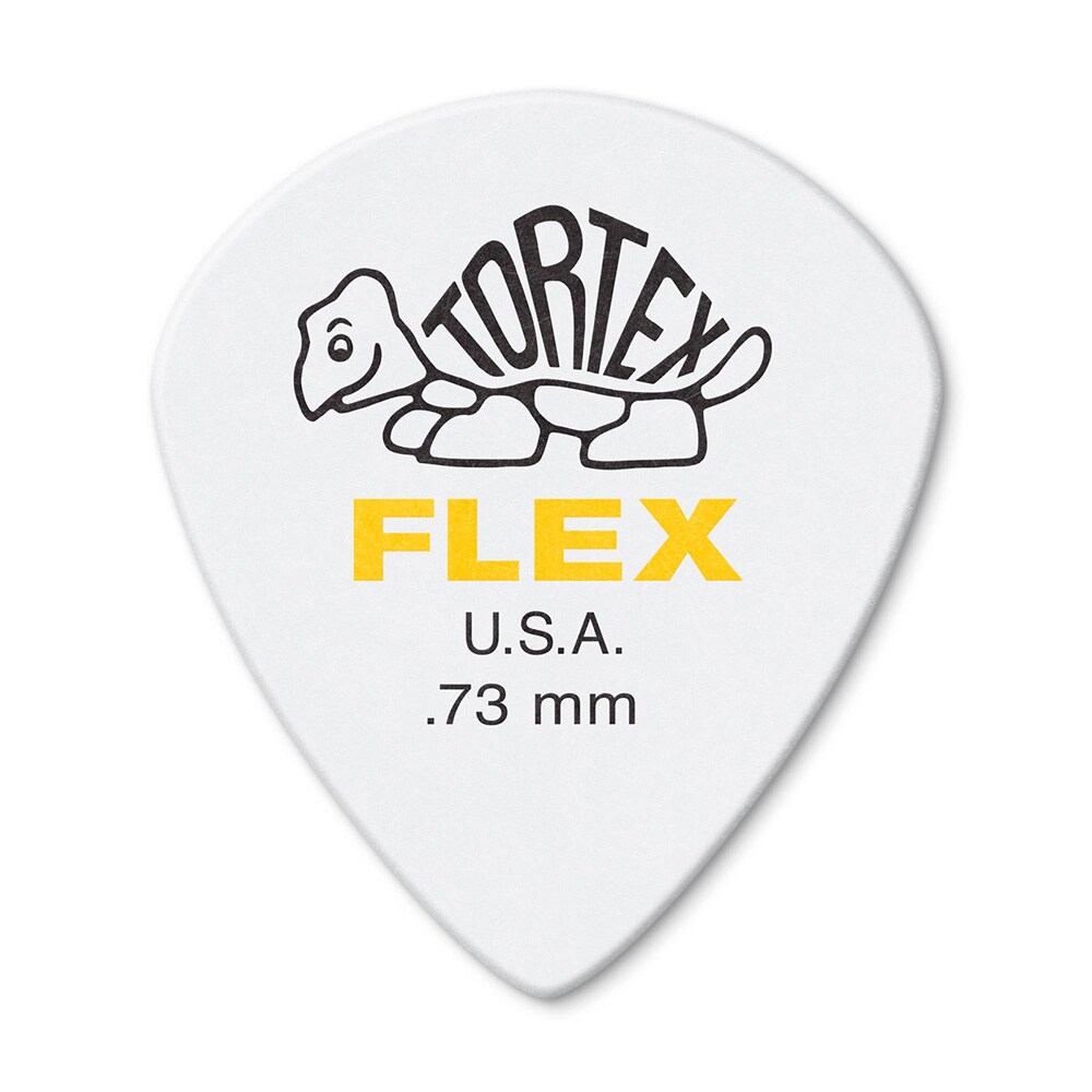 JIM DUNLOP/TORTEX FLEX JAZZ III GUITAR PICK .73mm