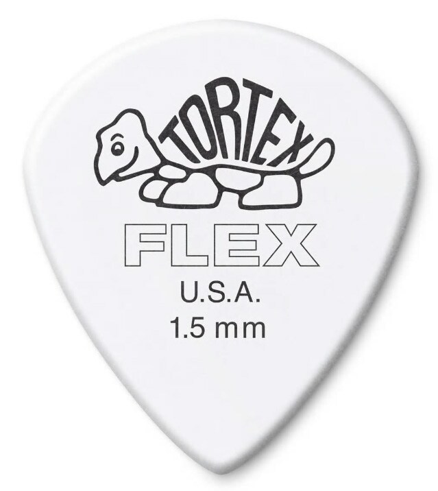 JIM DUNLOP/TORTEX FLEX JAZZ III GUITAR PICK 1.50mm