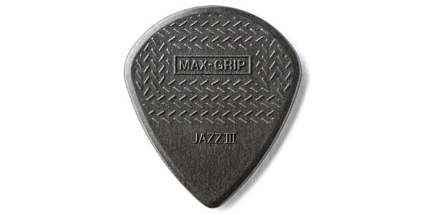 JIM DUNLOP / MAX-GRIPR JAZZ III CARBON FIBER PICK 1.38mm 1枚