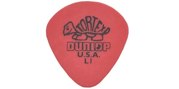 JIM DUNLOP/TORTEX JAZZ ROUND/RED