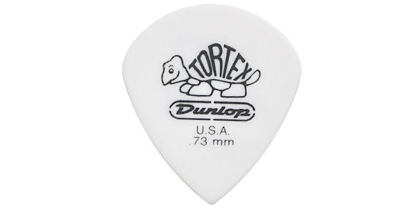 JIM DUNLOP/TORTEX JAZZ III WHITE/0.73