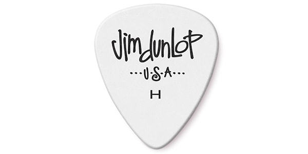 JIM DUNLOP ( ジムダンロップ )  / 479RHV POLYS WHITE-HVY 1枚