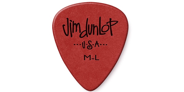 JIM DUNLOP ( ジムダンロップ )  / 479RML POLYS RED-MD LT 1枚