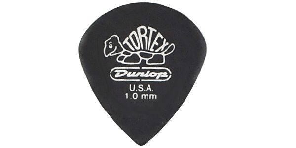 JIM DUNLOP/TORTEX PITCH BLACK JAZZ III GUITAR PICK/1.00