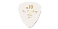 JIM DUNLOP / Genuine Celluloid Classics White Thin