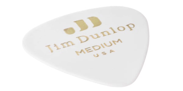 JIM DUNLOP / Genuine Celluloid Classics White Medium 画像2