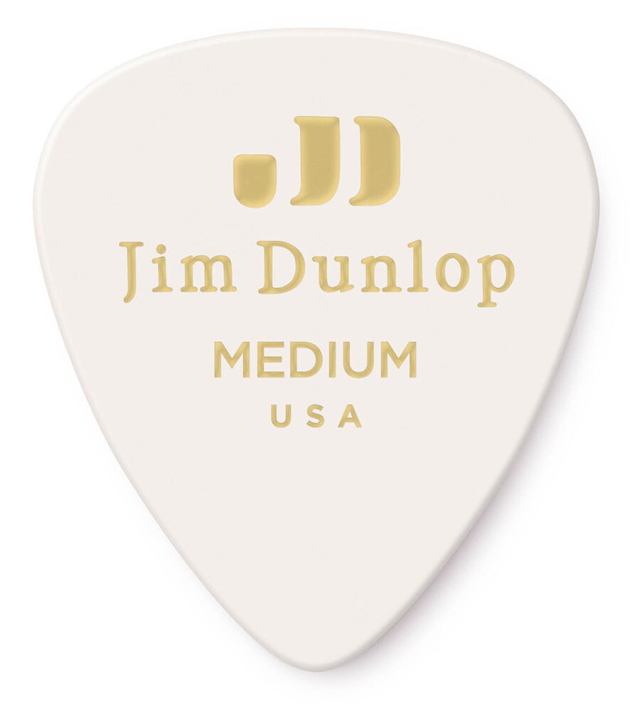 JIM DUNLOP/Genuine Celluloid Classics White