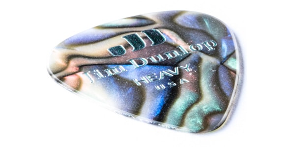 JIM DUNLOP / CELLULOID GUITAR PICK ABALONE HEAVY画像2