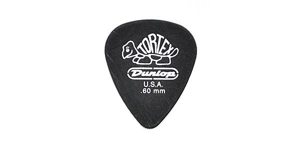 JIM DUNLOP/Tortex Pitch Black/0.60