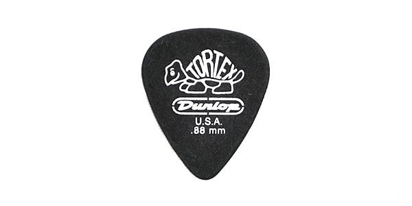 JIM DUNLOP/Tortex Pitch Black/0.88