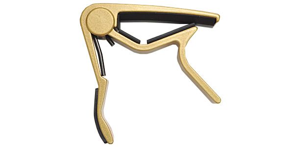 JIM DUNLOP/TRIGGER CAPO ACOUSTIC CURVED GOLD