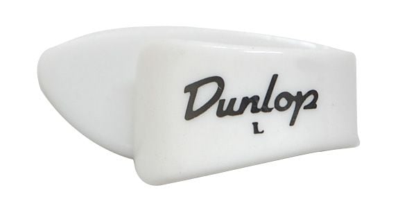 JIM DUNLOP/White Plastic Thumbpick Large