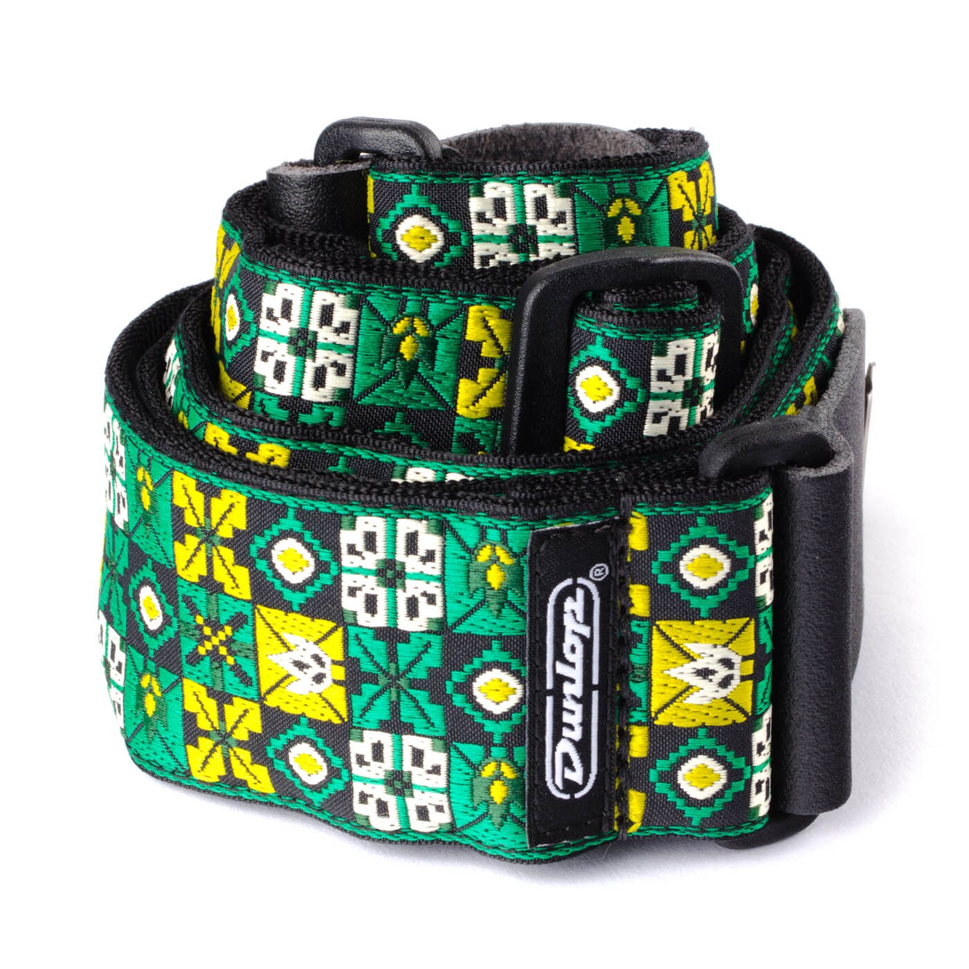 JIM DUNLOP/D6701GN Jacquard Strap, Winterland Green