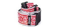 JIM DUNLOP D6702RD Jacquard Strap‚ Fillmore Red