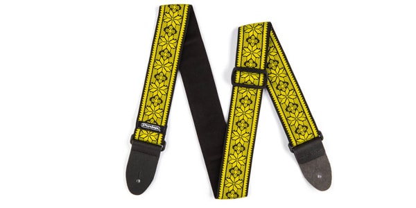 JIM DUNLOP ( ジムダンロップ ) / D6702YE　Jacquard Strap, Fillmore yellow
