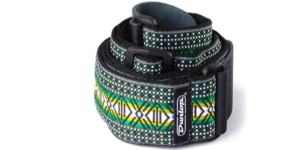 JIM DUNLOP ( ジムダンロップ )  / D67-04GN Jacquard Strap, Matrix Green