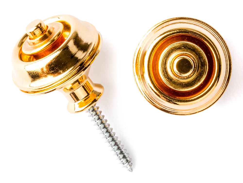 JIM DUNLOP ( ジムダンロップ ) SLS1034G Straplok Dual Design Gold 送料無料 | サウンドハウス