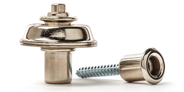 JIM DUNLOP / SLS1401N Straplok Flush Mount Nickel