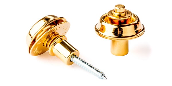 JIM DUNLOP / SLS1404G Straplok Flush Mount Gold