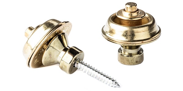 JIM DUNLOP ( ジムダンロップ )  / SLS1502BR　Straplok Traditional Brass