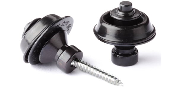 JIM DUNLOP ( ジムダンロップ )  / SLS1503BK Straplok Traditional Black Oxide