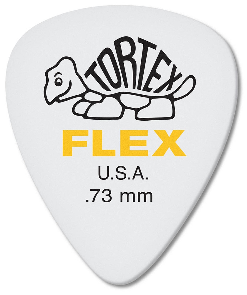 JIM DUNLOP/TORTEX FLEX STANDARD GUITAR PICK 0.73mm