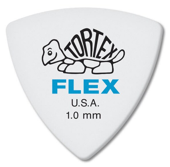 JIM DUNLOP/TORTEX FLEX TRIANGLE GUITAR PICK 1.00mm